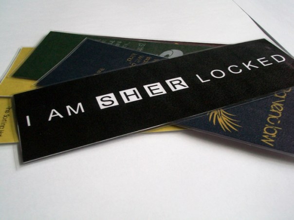 I Am Sherlocked Bookmark